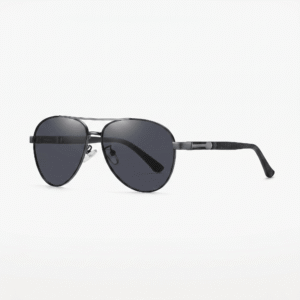 Tropical Sunglasses "Hank" – Gun / Black Grey