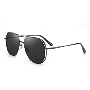 Tropical Sunglasses "Knox" – Bright Black Grey