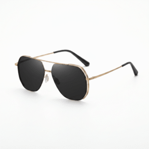 Tropical Sunglasses "Knox" – Bright Gold Grey