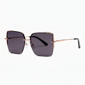 Tropical Sunglasses "Nadia" – Gold Grey