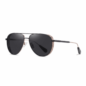 Tropical Sunglasses "Silas" – Bright Gold/Black