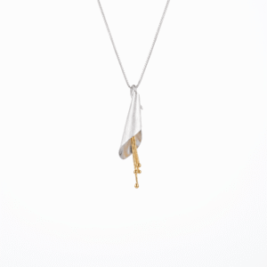 Kanela Silver Necklace "Bell Flower"