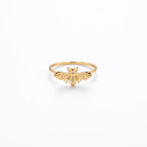 Kanela Silver Ring "Bee"